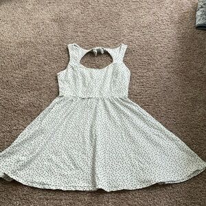 La Lauren Conrad  white and blac xs dress
